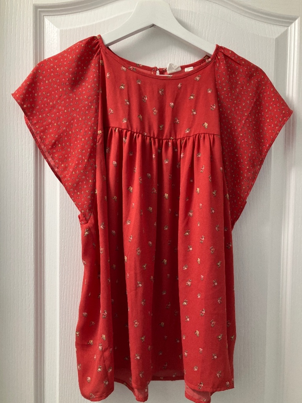 Gap blouse size medium in rose-pink colour